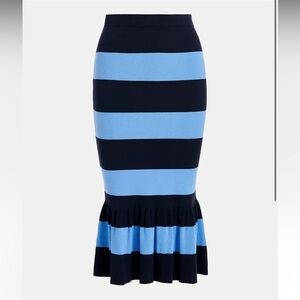 Essentiel Antwerp Fire Striped Knitted Skirt Large in excellent condition